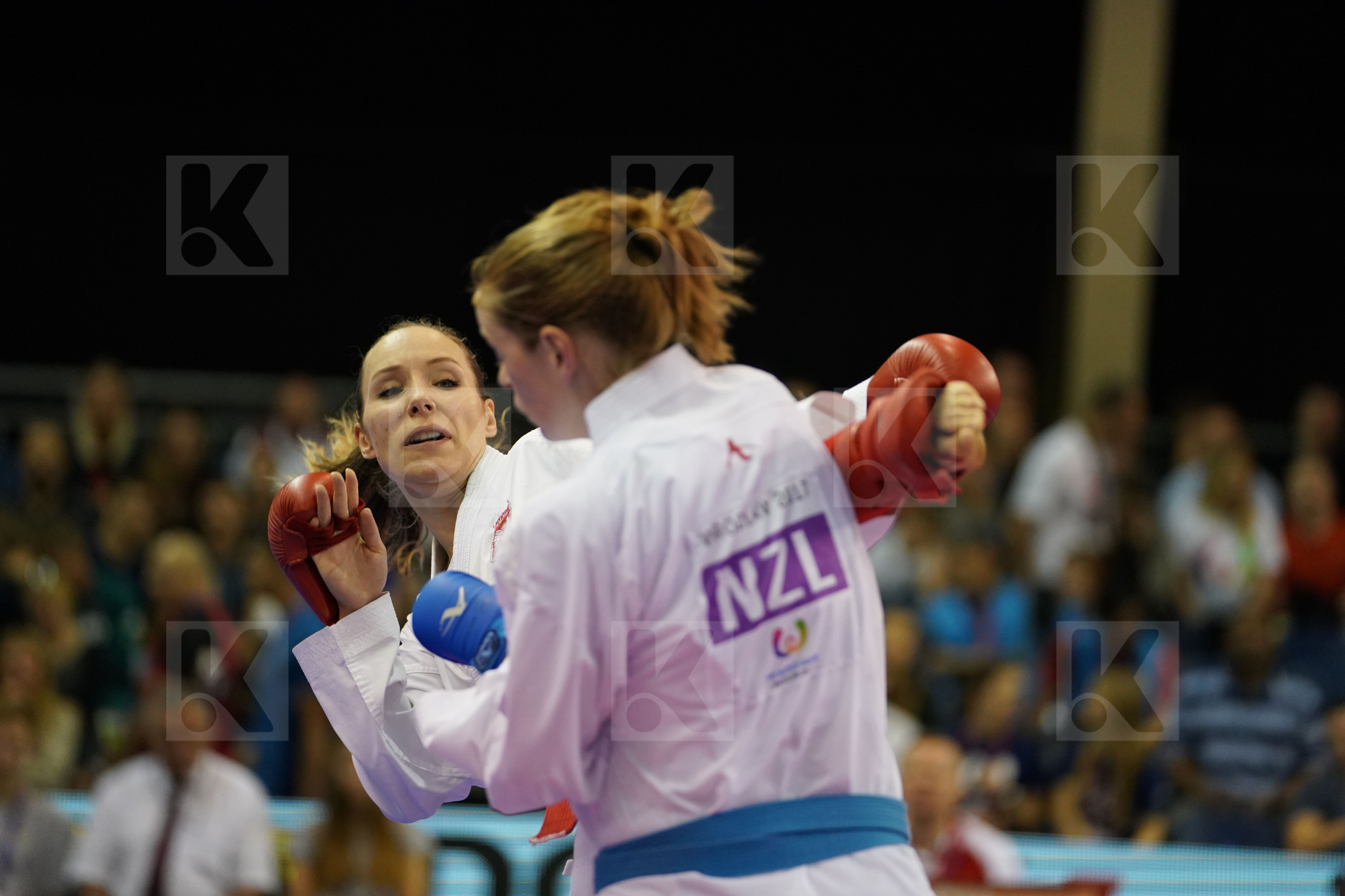 Australia Female Kumite -68kg Poland Thomason Amy Warda Kamila